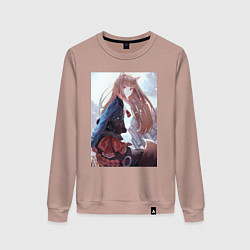 Женский свитшот Волчица Холо Мудрая