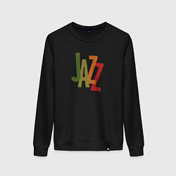 Женский свитшот Jazz retro in color