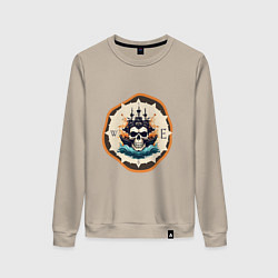 Женский свитшот Приключения пиратов