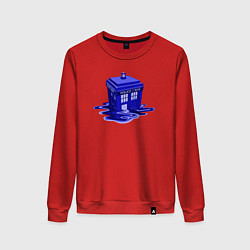 Женский свитшот Tardis ink