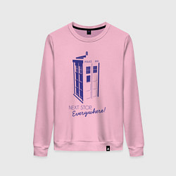 Женский свитшот Следующая остановка везде