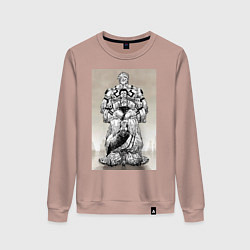 Женский свитшот Магическая битва Сукуна Рёмэн истиный облик