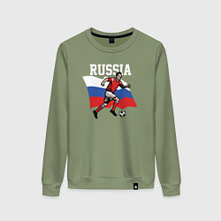 Женский свитшот Футболист России
