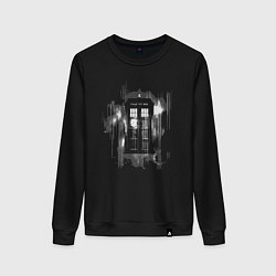 Женский свитшот Tardis grey