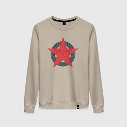 Женский свитшот Red star symbol