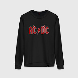 Женский свитшот AC DC devil