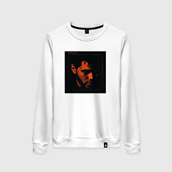 Свитшот хлопковый женский The Weeknd Trilogy, цвет: белый