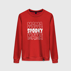 Женский свитшот Spooky mom