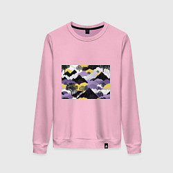 Женский свитшот Япония горы