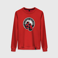 Женский свитшот Да хранит меня бокс