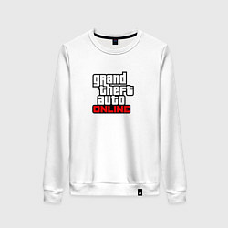 Женский свитшот GTA online logo game