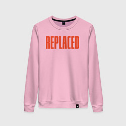 Женский свитшот Replaced logo