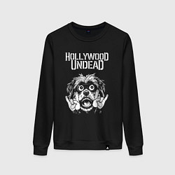 Женский свитшот Hollywood Undead rock dog