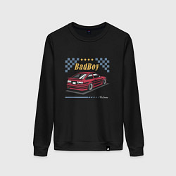 Свитшот хлопковый женский Tayota ae86 sato, цвет: черный