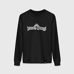 Свитшот хлопковый женский Five Finger Death Punch - logo, цвет: черный