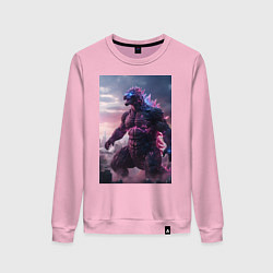 Женский свитшот Годзилла - король монстров