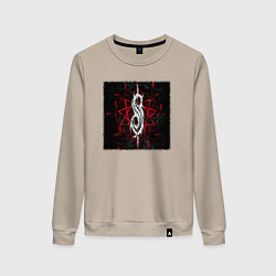 Женский свитшот Слипкнот пентаграмма