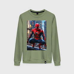 Женский свитшот Человек-паук на страже