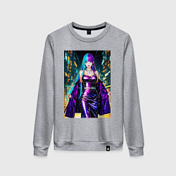 Женский свитшот Девушка поп идол