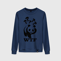 Женский свитшот WTF: White panda