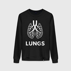 Женский свитшот Легкие анатомические