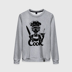 Женский свитшот Повар аниме