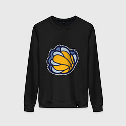 Свитшот хлопковый женский Memphis Grizzlies, цвет: черный