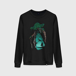 Женский свитшот Путешествие мандалорца