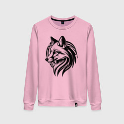 Женский свитшот Лисий логотип