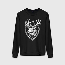 Женский свитшот Лось в ориоле