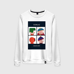 Женский свитшот Южный парк постер