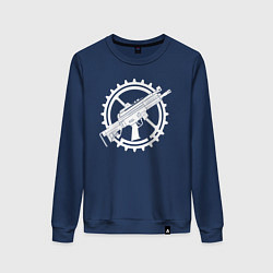 Женский свитшот Шестерёнка и автомат