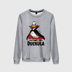 Женский свитшот Утка - вампир