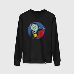 Женский свитшот Дракула и хэллоуин