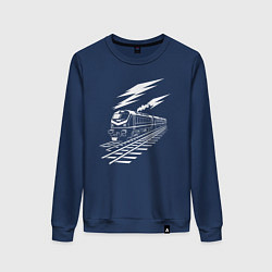 Женский свитшот Молниеносный экспресс