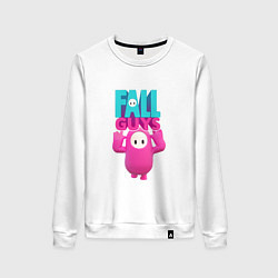 Женский свитшот Fall Guys - персонаж и лого