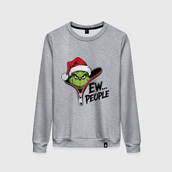 Женский свитшот Гринч - ew people