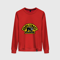 Свитшот хлопковый женский HC Boston Bruins Label, цвет: красный