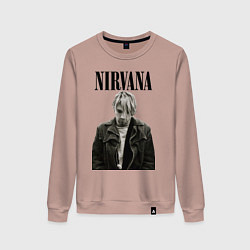 Женский свитшот Kurt Cobain: Young