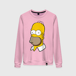 Женский свитшот Sad Homer