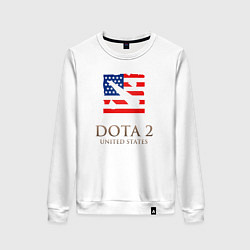 Женский свитшот Dota 2: USA