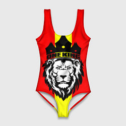 Купальник-боди 3D женский One Lion King, цвет: 3D-принт