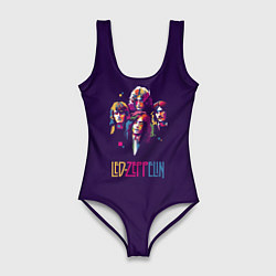 Женский купальник-боди Led Zeppelin Color
