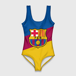 Женский купальник-боди FC Barcelona 2018 Colors