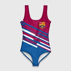 Женский купальник-боди Barcelona FC: Sport Line 2018