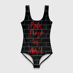 Купальник-боди 3D женский Pink Floyd: The Wall, цвет: 3D-принт