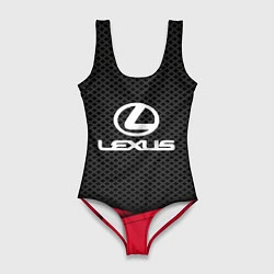 Женский купальник-боди Lexus: Grey Carbon
