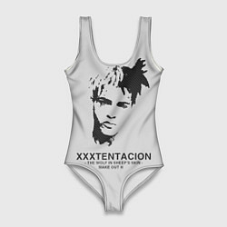 Купальник-боди 3D женский XXXTentacion RIP, цвет: 3D-принт