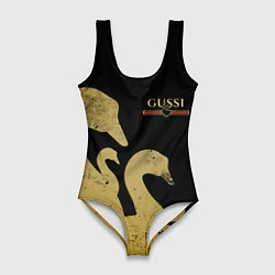 Женский купальник-боди GUSSI: Gold Edition