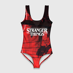 Купальник-боди 3D женский Stranger Things: Red Dream, цвет: 3D-принт
